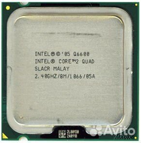 Процессор Intel Core 2 Quad Q6600 2.40/8М/1066 (So