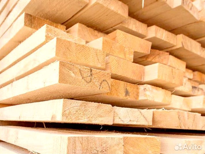 Доска обрезная 1-2 сорт 50х150х6