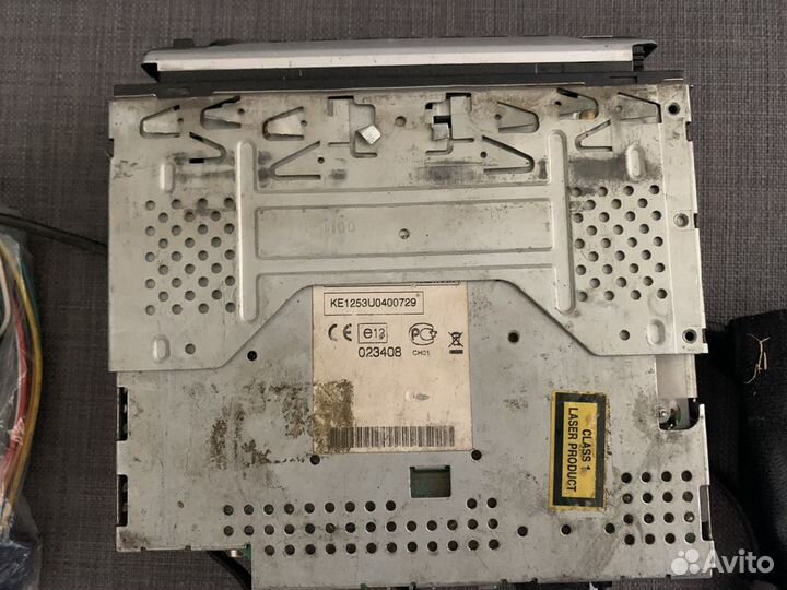 Магнитола kenwood и 2 динамика Mystery MO522