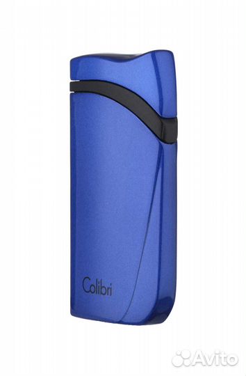 Зажигалка сигарная Colibri Falcon, синий металлик