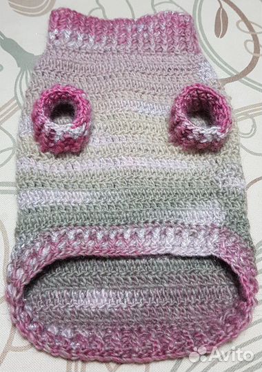 Вязаная одежда для собак