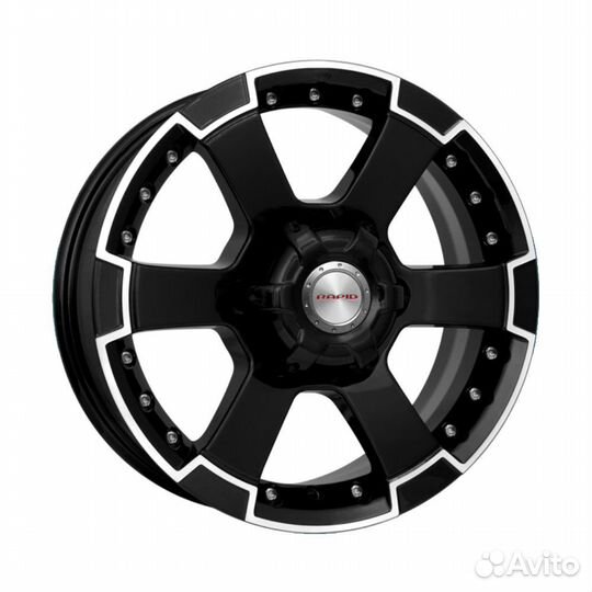 R16 6x139,7 7J ET30 D93,1 K&K М56 алмаз черный (кс