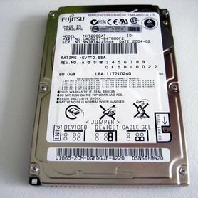 Жесткий диск Fujitsu 60 гб mhv2060at