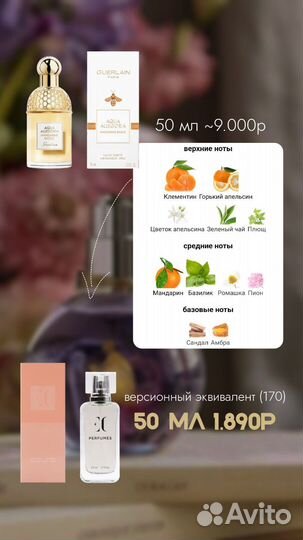 Духи женские Чехия