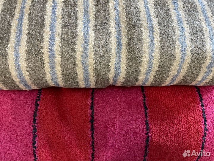 Халат льняной банный, унисекс, набор, рзмер 52-54