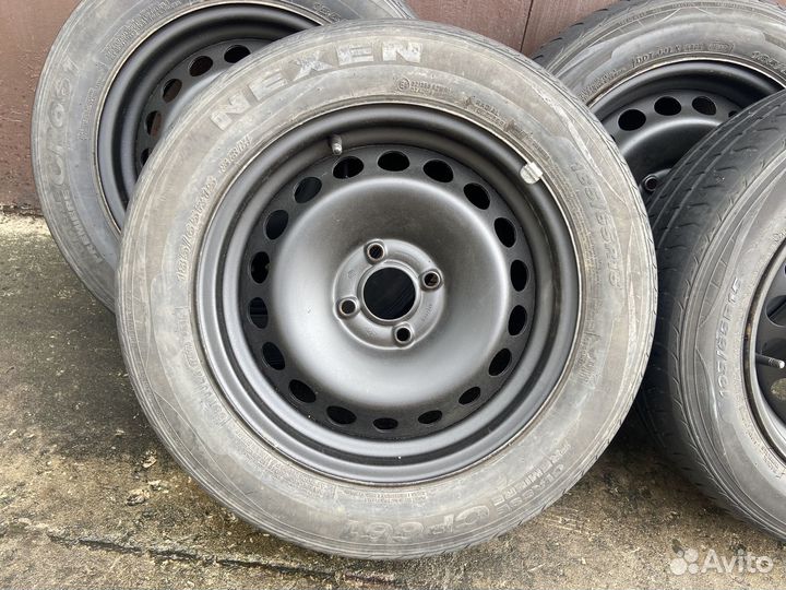 Колеса летние r15 Renault Logan, Sandero 4/100