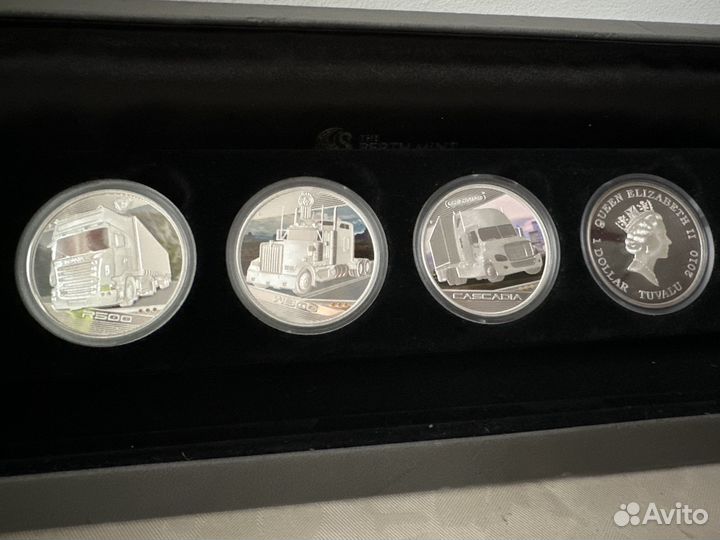 Коллекция монет «Короли дорог.Грузовики»