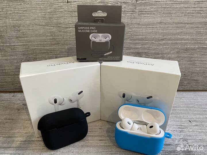 AirPods Pro с шумоподавлением+ подарок чехол