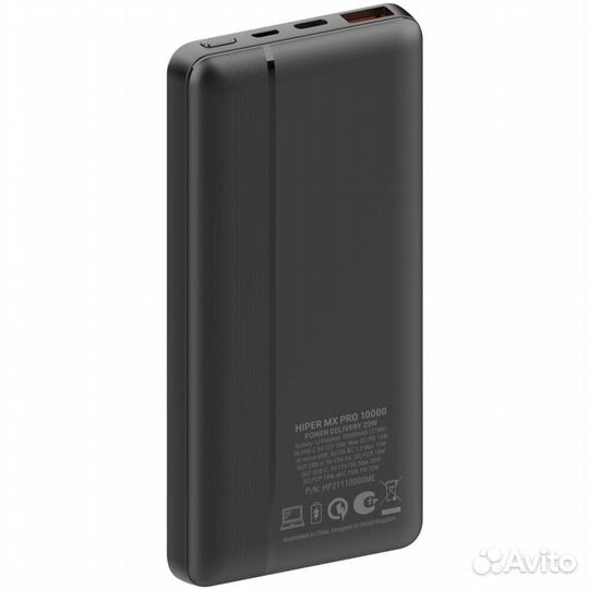 Внешний аккумулятор Hiper MX Pro 10000 #363775