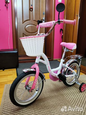 Детский велосипед Novatrack Butterfly 14