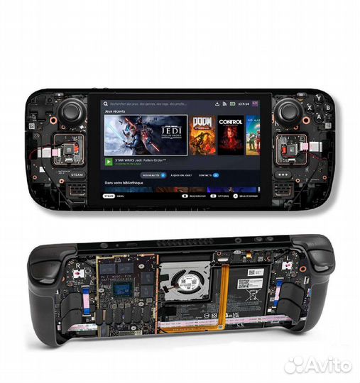 Защитные наклейки для Steam Deck 5 видов