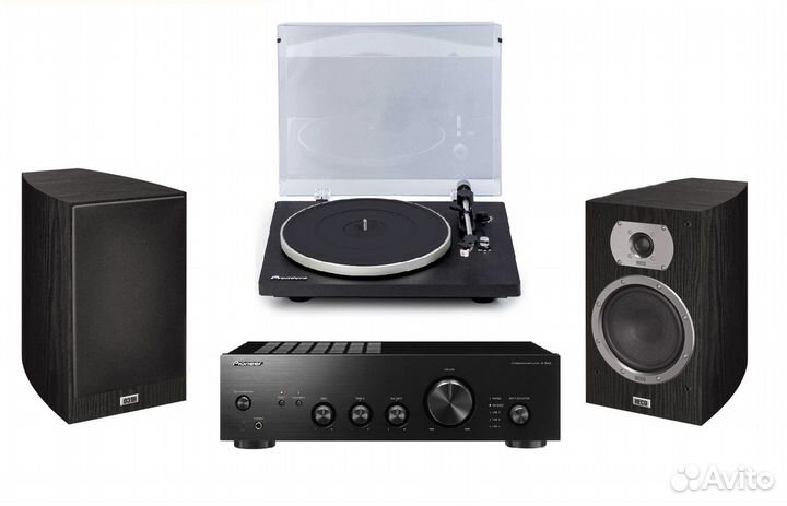 Комплект винил Premiera+ усилитель Pioneer+ акусти