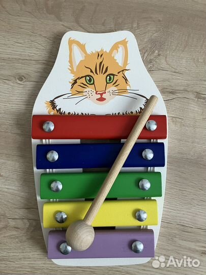 Ксилофон деревянный