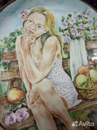 Тарелка настенная