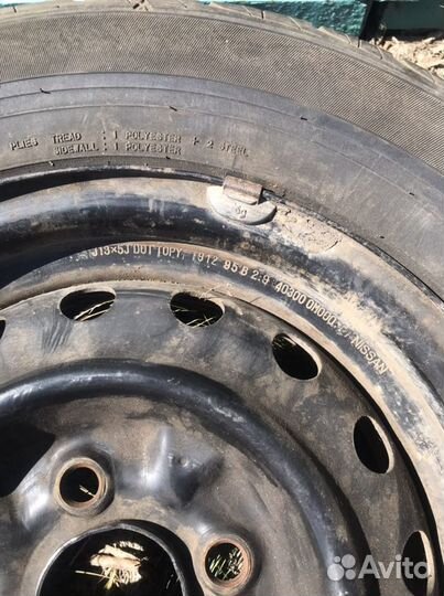 Штампованые диски r13 Nissan