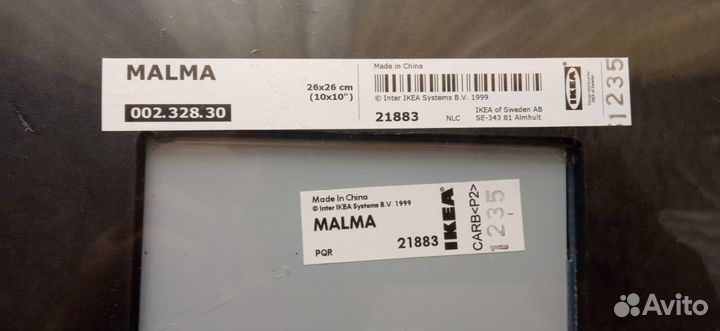 Зеркало Икеа malma (5шт) черные