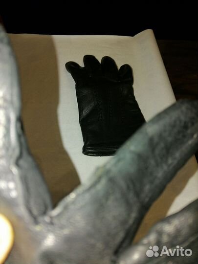 Мужские кожаные перчатки