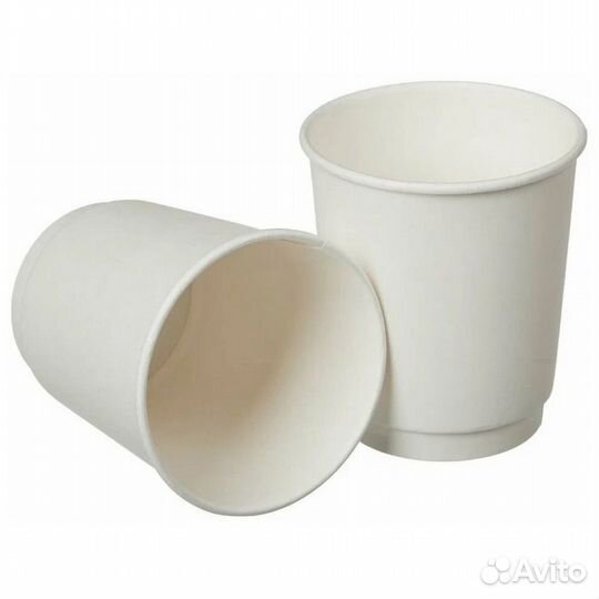 Бумажные стаканы 250 мл (100 шт.)