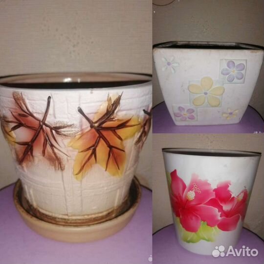 Керамические горшки