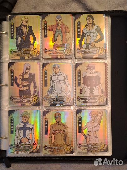 Коллекционные карточки JoJo