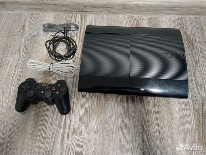 Sony PS3 super slim 500gb прошитая