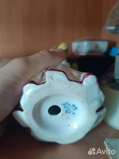 Статуэтка лебёдушка, СССР, склейка