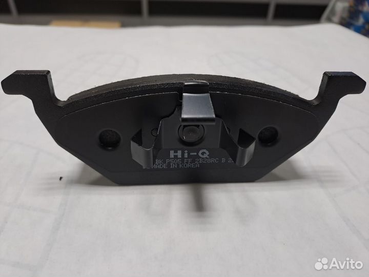 Колодки тормозные передние Volkswagen Polo