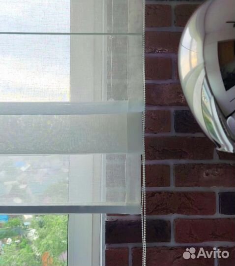 Римская штора на пластиковое окно