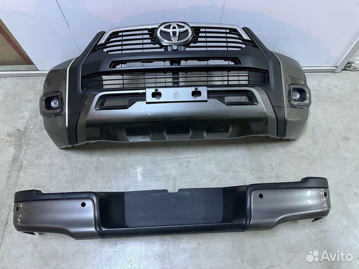 Бампер в сборе Black Onyx GR-sport Hilux 2020-2023