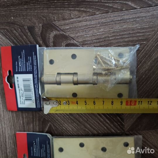 Петля универ,10 см. Мат золото. 100х70х2.5. Punto