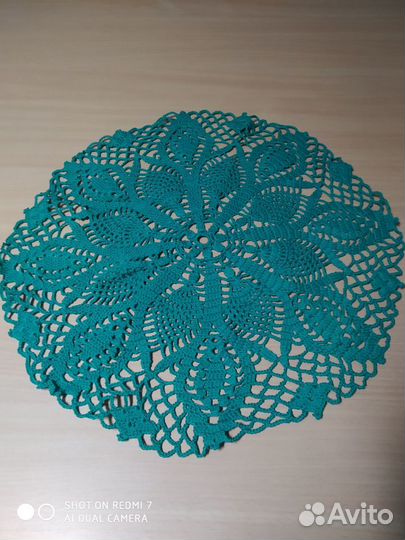 Вязаные скатерти
