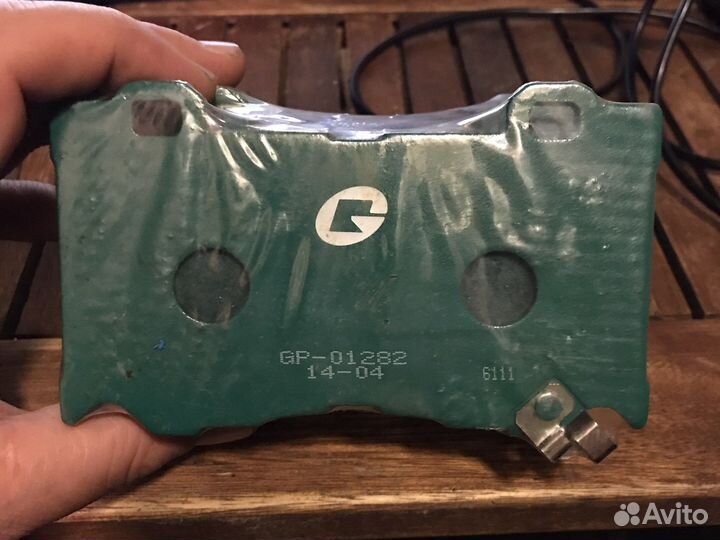 Колодки тормозные передние G-brake D1060-GL00K