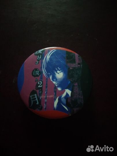 Значки из аниме Death Note (Тетрадь смерти)