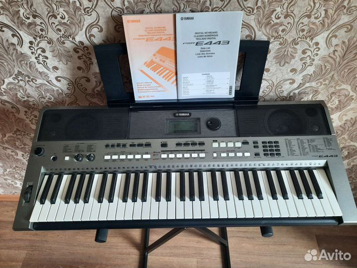 Синтезатор yamaha PSR E443