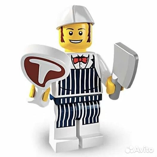 Lego фигурка (Мясник) 8827