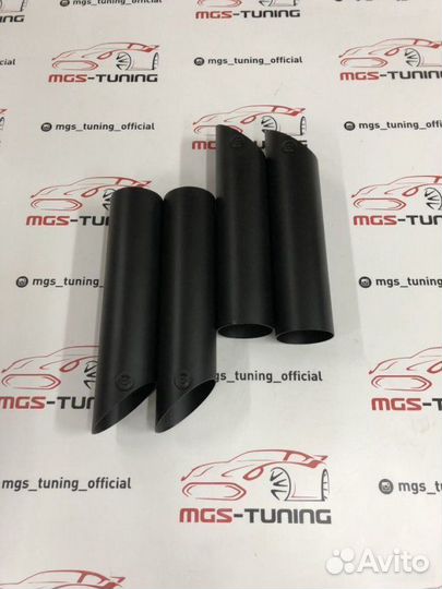 Насадки B на Mercedes G-class black 4 шт