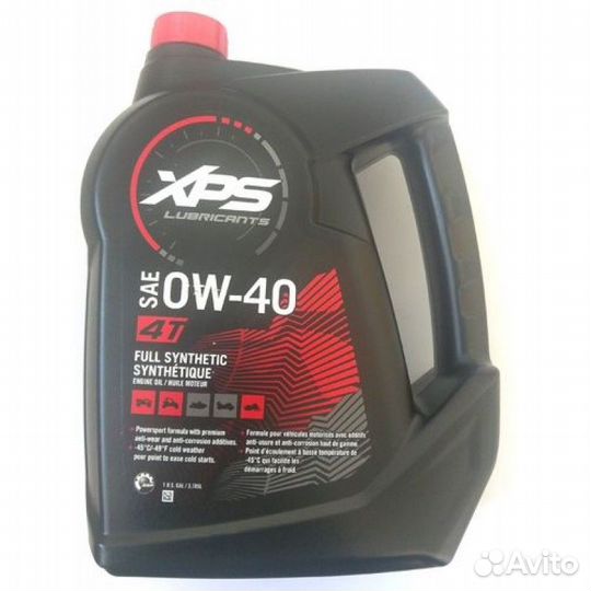 619590115 Масло моторное XPS синтетика 0W40 4л Can