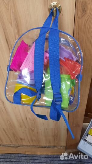 Детский рюкзак с игрушками для прогулки