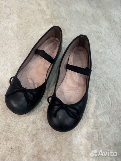 Балетки натуральная кожа