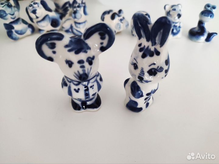 Игрушки гжель