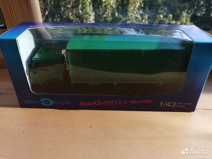 Элекон камаз-53212 тент зелёный
