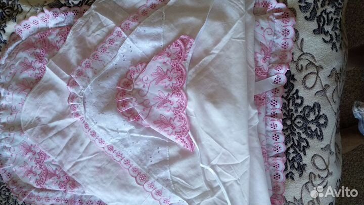 Конверт на выписку летний для девочки