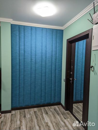 Мягкие стеновые панели в прихожей