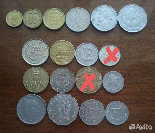 Европейские монеты