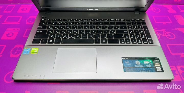 Ноутбук Asus i3 + GeForce 820M