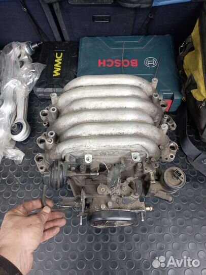 Впускной коллектор под карбюратор audi 100