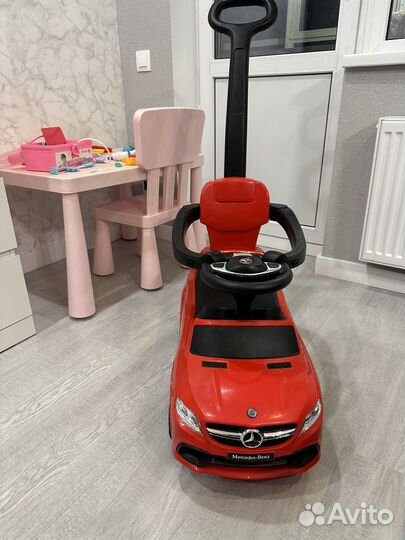 Машинка каталка толокар mercedes