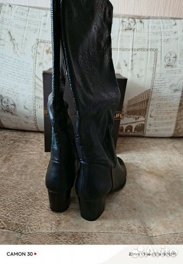 Сапоги женские демисезонные 38