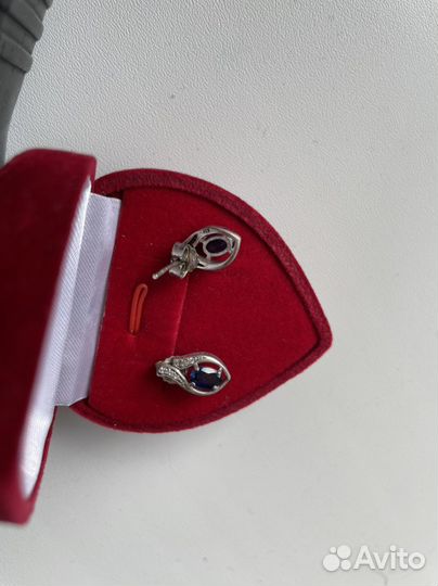 Серебряные серьги