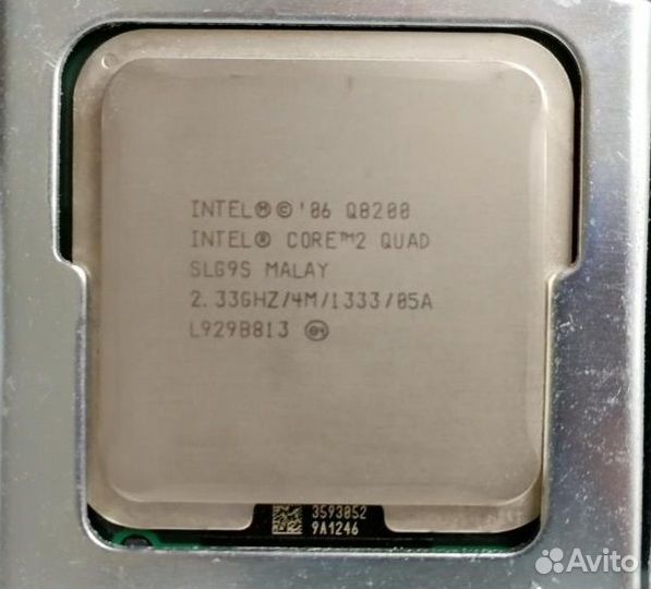 Процессор Core 2 Quad Q8200 intel 4 ядра s775